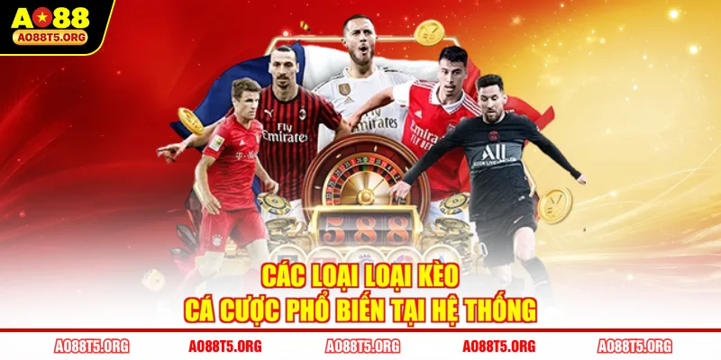 Các loại loại kèo cá cược phổ biến tại hệ thống