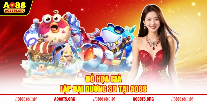 Đồ họa giả lập đại dương 3D tại AO88