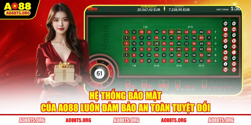 Hệ thống bảo mật của AO88 luôn đảm bảo an toàn tuyệt đối