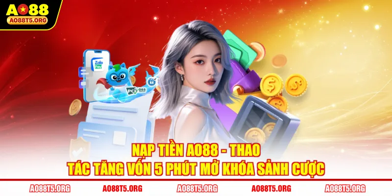 Nạp Tiền AO88 - Thao Tác Tăng Vốn 5 Phút Mở Khóa Sảnh Cược