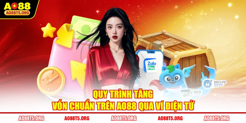 Quy trình tăng vốn chuẩn trên AO88 qua ví điện tử