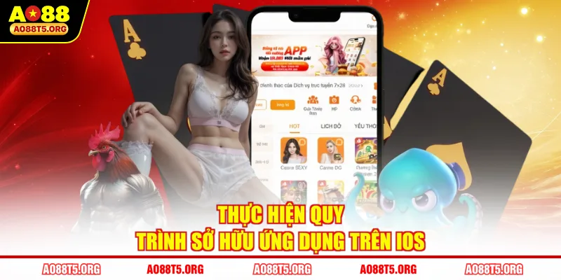 Thực hiện quy trình sở hữu ứng dụng trên iOS